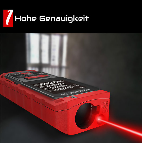 HERSCH Digital Laser Distance Meter LEM 40