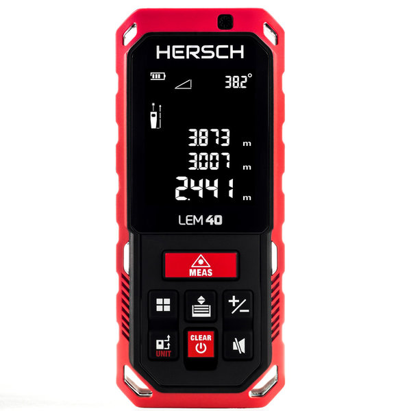 HERSCH Digital Laser Distance Meter LEM 40