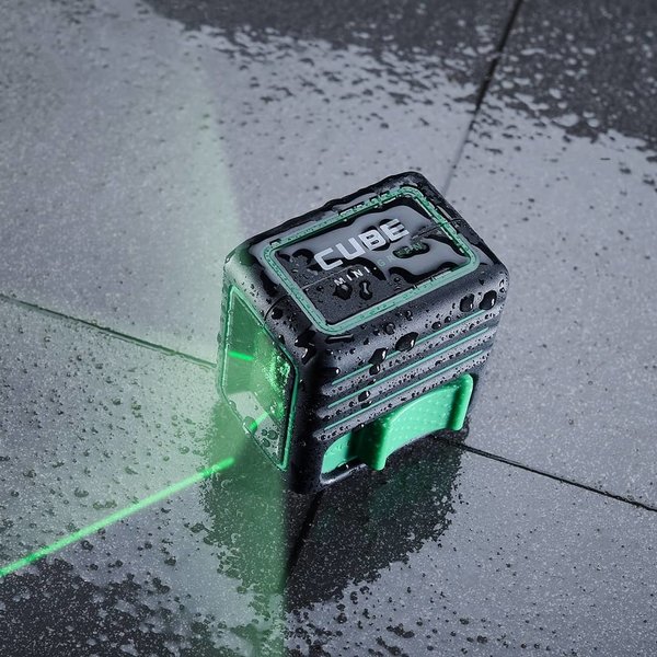 ADA Kreuzlinienlaser Cube Mini Grün (Home Ed.) Bis: 20m (70m), IP54, Genauigkeit: ± 0,2mm/m