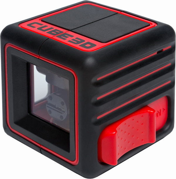 ADA Cube 3D Home Edition Kreuzlinienlaser (bis 20m (40m), 3 x AAA, ± 0,2 mm/m, Halterung, Tasche)