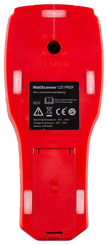 ADA digitales Ortungsgerät Wall Scanner 120 (detektiert Holz/Eisenmetalle/Nichteisen)
