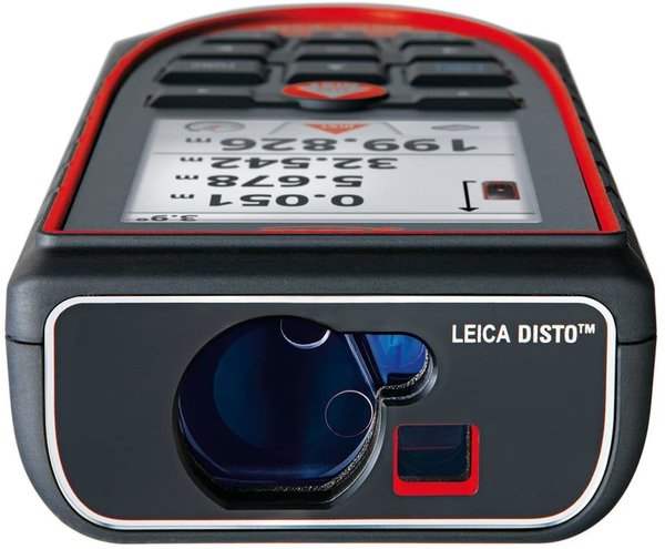Leica Disto D510 Laser Entfernungsmesser mit digitalem Zielsucher, IP65, BT und 360° Neigungssensor