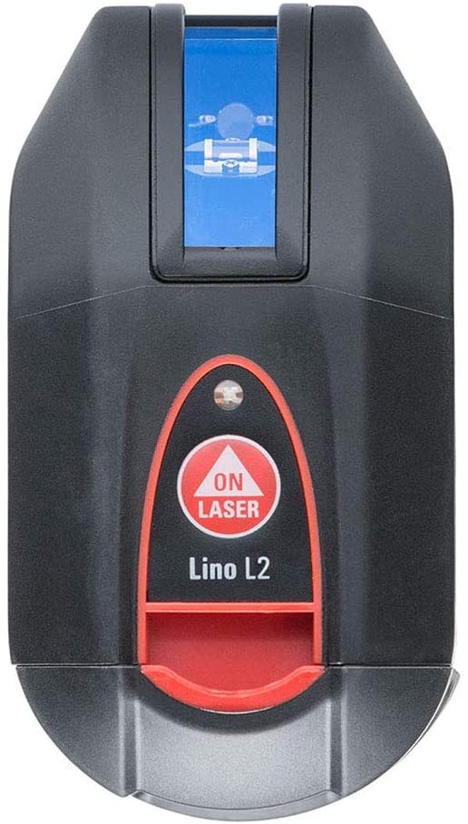 Leica Lino L2s - roter Linienlaser mit Leica TWIST 250 Adapter, Zieltafel und Etui