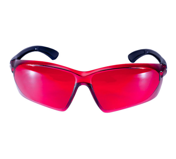 Rote Laserschutzbrille für bessere Sicht