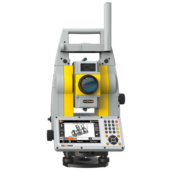 GeoMax Zoom95 R, 5", A5 Robotik Totalstation (500m reflektorlos), LK 3 (ohne Software & Controller)