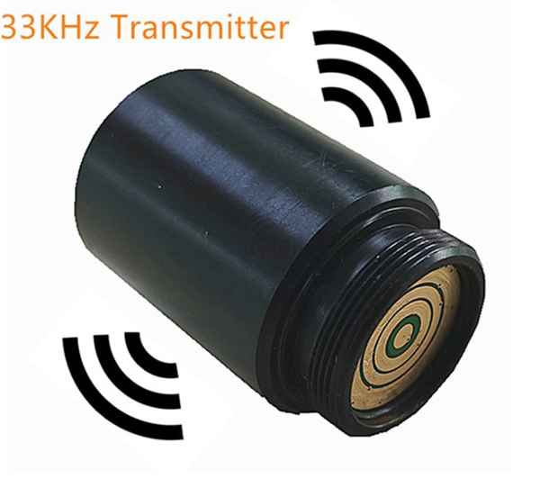 33 KHz-Sender für Kanalinspektionskamera mit selbstnivellierendem 23 Ømm Kamerakopf